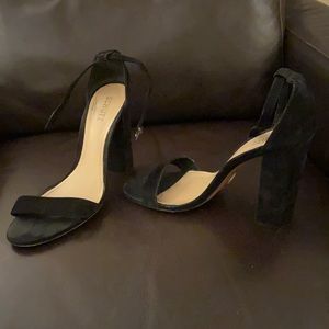 Schutz heels. Suede. Lightly worn